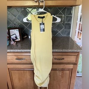 Lioness Yellow Military Minds Mini Dress